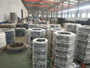 我司為污水處理廠供應耐酸堿橡膠接頭